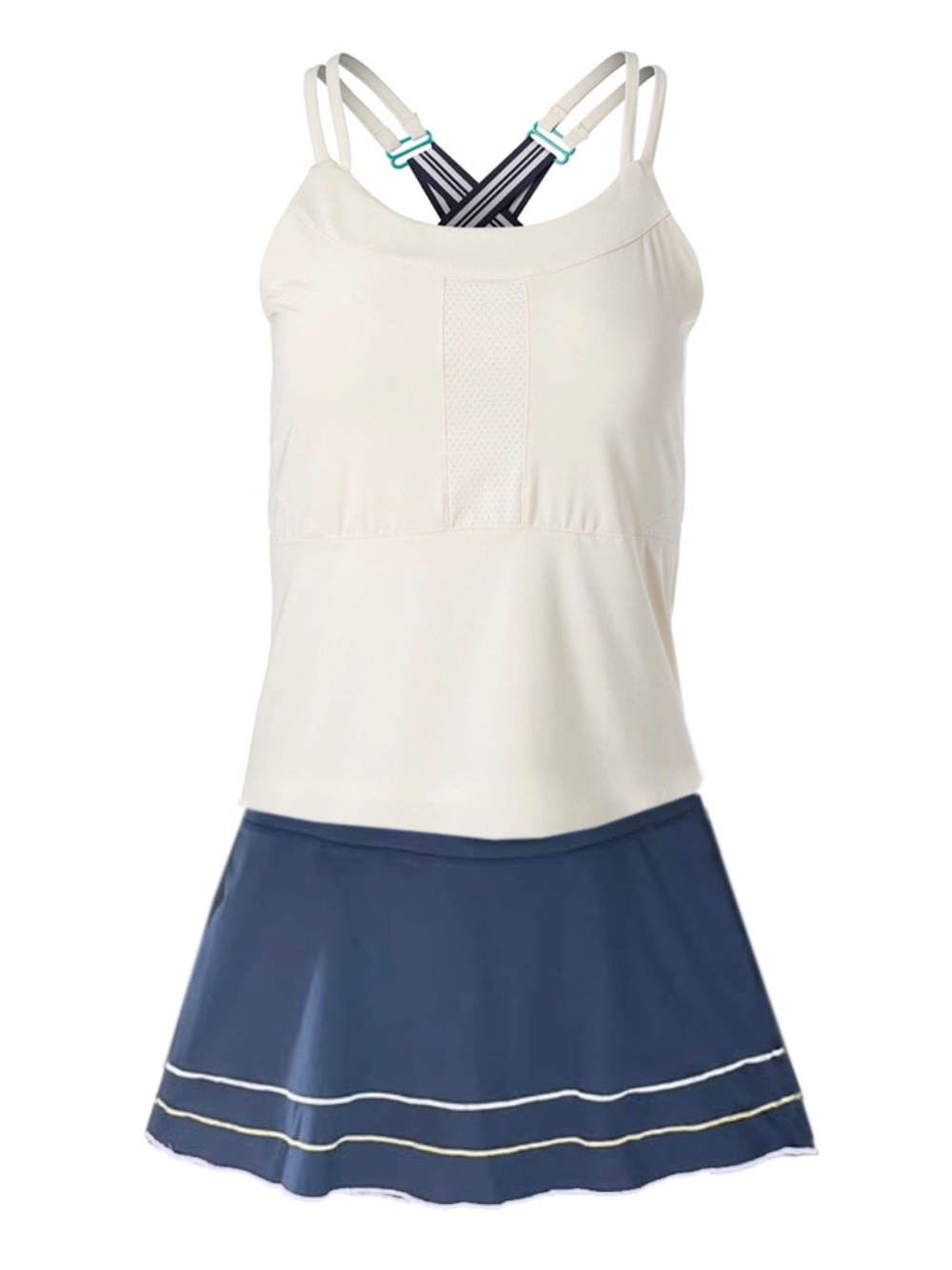 Fila Backspin Flounce Skirt and Heritage Tank Top Size Medium
